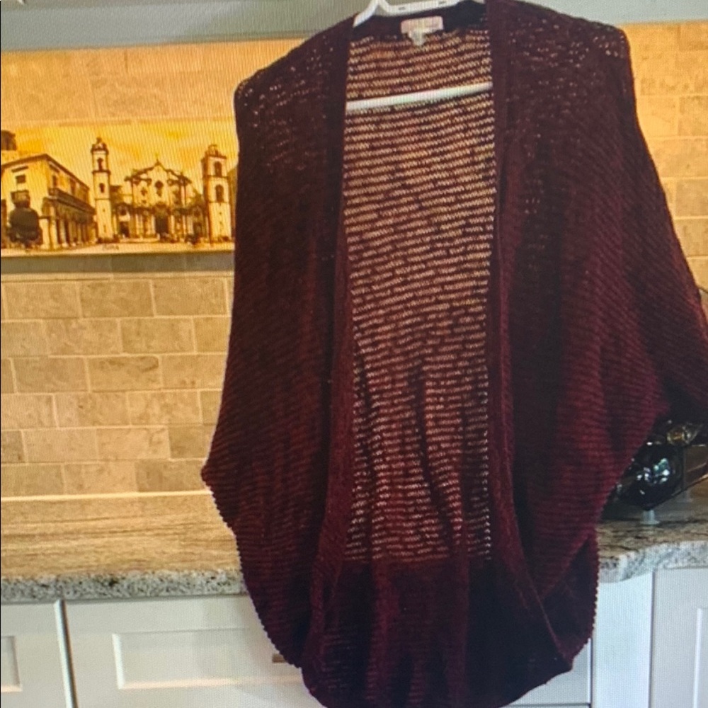Women's Burgundy Sweater
